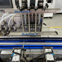 Machine de remplissage d'huile à pompe magnétique automatique à quatre têtes, électrique, pour huile d'olive, directement de l'usine