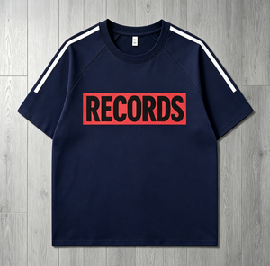 T-shirt Homme 230 GSM Lyocell 3 Rayures Manches Courtes Coupe Décontractée Noir/Blanc Respirant Anti-humidité Vente en Gros Logo Personnalisé - Product Image 3