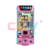 Machine de jeu de vente automatique de jouets en peluche CGW LUCKY STAR, machine d'arcade à griffes, vente chaude