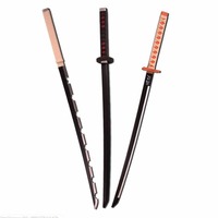Cosplay Anime Tanjiro Demon Katana Blade Sword pour Halloween Version Courte Jouets en Bois pour Enfants Unisexe Sezhicai CN;ZHE