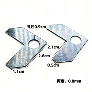 Support d'angle en alliage d'aluminium Frame Creator, épaisseur 0,8 mm, longueur 2,6 cm, durable pour la quincaillerie des cadres photo - Product Image 1