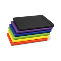 Carnet à couverture élastique, personnalisable avec logo, impression sérigraphique, cadeau d'entreprise, fabrication en usine