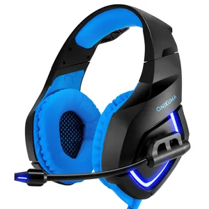 Ancreu <span class=keywords><strong>ONIKUMA</strong></span>-Auriculares Casque para PC Gamer Bass Gaming, cascos con micrófono, para juegos, para el juego de la PC - Product Image 1