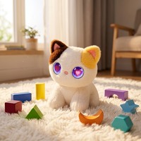 Peluche interactive intelligente AI Chat Parlant avec réponses émotionnelles – Robot éducatif et divertissant pour enfants – Cadeau