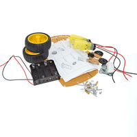 Kit de châssis de voiture jouet Robot intelligent 2wd Programmable DIY avec encodeur de vitesse de moteur pour enfants