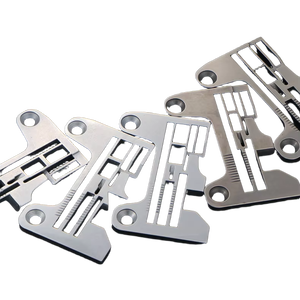 Placa 0,3/0,5mm Gap | <span class=keywords><strong>Dobladillo</strong></span> enrollado y <span class=keywords><strong>ciego</strong></span> para estiramiento, tejidos, ropa deportiva | Se adapta a Pegasus EX, JACK 798, Tajima - Product Image 1