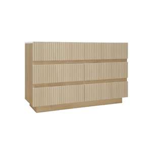 <span class=keywords><strong>Commode</strong></span> <span class=keywords><strong>double</strong></span> moderne à 6 tiroirs avec organisateur de tiroirs à LED Rangement en acier inoxydable pour chambre à coucher Salon Directement de l'usine - Product Image 2