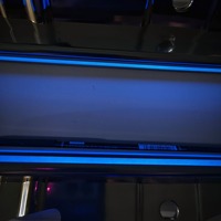 Pour Toyota Camry 9ème génération 2024-2025, éclairage LED RGB pour panneaux de porte, contrôle par application, éclairage ambiant intérieur automobile