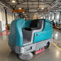 Nouvelle autolaveuse industrielle 2-en-1, nettoyeur et balayeuse multifonction, aspirateur humide/sec pour grand atelier/entrepôt