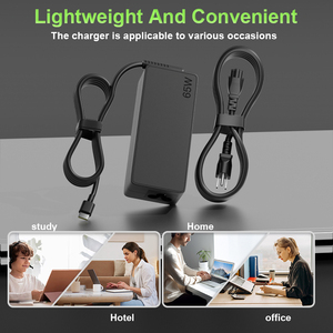 65W USB C máy tính xách tay sạc thay thế cho <span class=keywords><strong>Lenovo</strong></span> ThinkPad Yoga Chromebook adlx65ydc2a <span class=keywords><strong>Lenovo</strong></span> máy tính xách tay sạc - Product Image 4