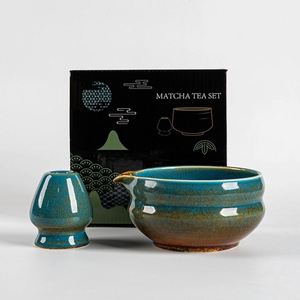 Juego de Tazas de Matcha de Porcelana Estilo Japandi Clásico de 500 ml, Personalizable y en Stock - Product Image 1