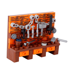 Minil Middle Ages Castle Blacksmith Worker Figures Scene Building Building Block Set Children Intelligence Game Toy
