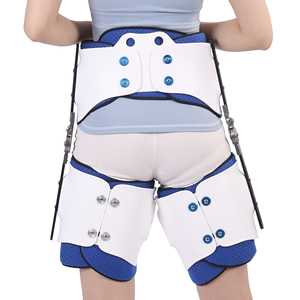 Ortesis ajustable para adultos Soporte de abducción de muslo de cadera para lesiones de <span class=keywords><strong>pelvis</strong></span> Fractura dislocada Dolor Fijación ósea Molestia - Product Image 2