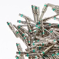 200 pièces série DT 16 #   Contacts solides, bornes à sertir mâles et femelles en acier inoxydable DT Pin & Socket 14-20AWG