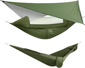 Camping en plein air moustique <span class=keywords><strong>hamac</strong></span> avec mouche de <span class=keywords><strong>pluie</strong></span> Double personne Portable chaud matelassé Pop Up Nylon <span class=keywords><strong>hamac</strong></span> tente Underquilt <span class=keywords><strong>hamac</strong></span> - Product Image 5