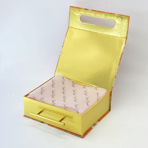 Tùy Chỉnh Sang Trọng 3D Máy In Trang Trí Hoa Hộp Giấy Với Xử Lý Mô Giấy Satin Lót Cho Quần Áo Hộp Quà Tặng Bao Bì - Product Image 4