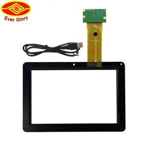 Customized 32 inch PCAP Projected Capacitive LCD IP65 Waterproof Touch Screen Panel Overlay Kit