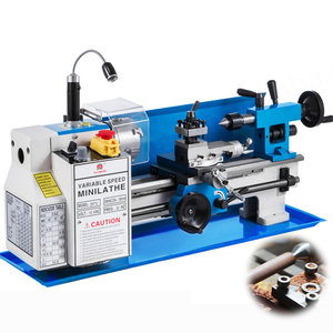 Tour à métaux horizontal automatique SIHAO 210, vente chaude, nouvelle machine à tour miniature conventionnelle chinoise - Product Image 4