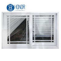 Ventanas Corredizas de Alta Calidad HONOR PSW80 con Marco de UPVC, Doble Vidrio Templado, Resistentes a Huracanes e Insonorizadas