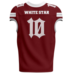 Fournisseur direct d'usine, uniforme de football américain, nouveau style, couleur unie, nouvelle arrivée, uniforme de football américain avec logo imprimé - Product Image 3