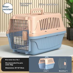 Toptan <span class=keywords><strong>Pet</strong></span> havayolu kasalar taşınabilir kedi taşıyıcılar köpek kafesleri ve nakliye hava kargo kasalar küçük büyük köpekler için - Product Image 2