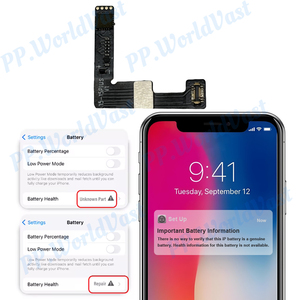 Pas de pièces inconnues tout nouveau câble flexible de réparation de batterie de <span class=keywords><strong>t</strong></span>éléphone <span class=keywords><strong>0</strong></span> Cycle pour iPhone 15 15 Plus 15 Pro 15 Pro <span class=keywords><strong>Max</strong></span> Flex pas de Pop-up - Product Image 2