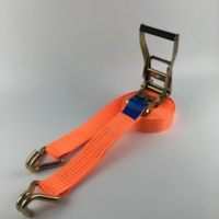 Sangle d'arrimage à cliquet rétractable automatique de haute qualité avec logo personnalisé, 2 pouces, 5 cm, 5 tonnes, en polyester