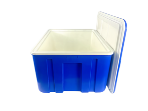 식품 등급 플라스틱 85L 내구성 재사용 가능 보온 쿨러 박스 피크닉 해변용 캔 보관 기능 포함 날씨 저항성 신선 보관 - Product Image 5