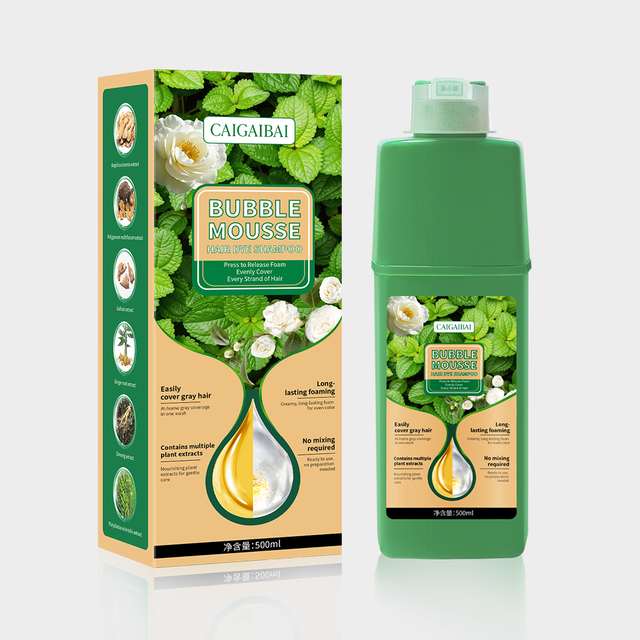 Hair Dye Shampoo Herbal Essence No Side Effects Color for Men Women Home Salon Professional Use
