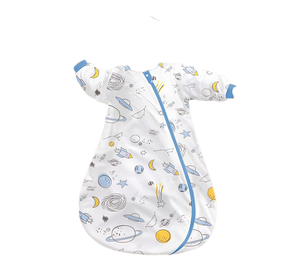 <span class=keywords><strong>Gigoteuse</strong></span> pour bébé nouveau-né d'hiver avec design à manches longues en coton 100% antibactérien pour un sommeil réparateur et sécurisé et un ajustement confortable - Product Image 2