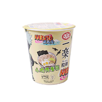 Promosi harga rendah mie instan ramen dalam cup.