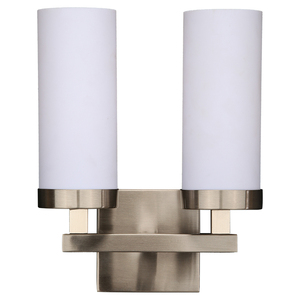 Applique murale décorative ronde en fer UL CUL homologuée Hilton Garden Inn avec abat-jour blanc pour chambre à coucher et usage domestique - Product Image 1