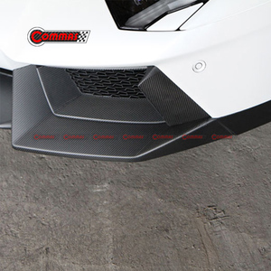 For Lamborghini Aventador LP700 Carbon Fiber Front Bumper <b>Lip</b> <b>Splitter</b> Cover Novi Style Front Wrap Angle - Product Image 2