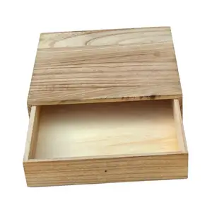 Custom Handmade Decoration Small Storage Cabinet Wood Drawer Box On Table Top Makeup Jewelry Box