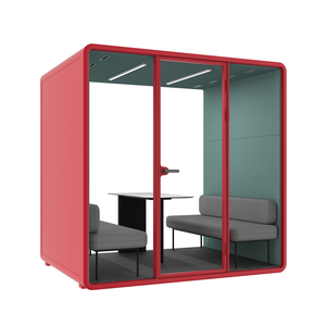 Cabina Acústica Insonorizada de Ensamblaje Rápido para Oficinas en Espacios Comerciales Modernos - Product Image 4
