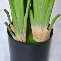 Plante Verte Artificielle Haut de Gamme en Soie, Oiseau de Paradis à Queue Libre, Arbre du Voyageur Géant pour Décoration de Salon, Livré Planté