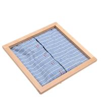 Juguete Educativo Montessori de Madera para Practicar Habilidades Básicas de Vestir, para Niños de 3+ Años, para Aprender a Atar Lazos y Vestirse