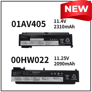 แบตเตอรี่แล็ปท็อป 01AV405 สำหรับ Lenovo ThinkPad T460S T470S แบตเตอรี่สำรองด้านหลัง 24Wh แบตเตอรี่ทดแทน CE RoHS ขายส่งจำนวนมาก - Product Image 2