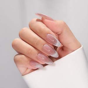 Navidad pintado personalizado 3D Rhinestone rojo falso Prensa en <span class=keywords><strong>uñas</strong></span> artificiales caja de embalaje Prensa en <span class=keywords><strong>uñas</strong></span> de Navidad - Product Image 2