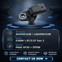 Sensor de Cigüeñal de Alta Precisión OE 06H905163B para VW Golf, Audi A4, Q5, Skoda EA888 1.8T 2.0T, Reemplazo Directo, 2 Años de Garantía