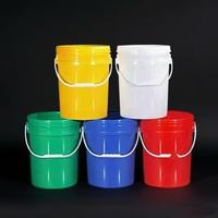 Fût en plastique personnalisé de marque GangYu 2L 5L 10L 20L 25L, qualité alimentaire, écologique, recyclable, certifié ISO, avec joint robuste, pour peinture et pop-corn