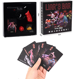 Liars Bar สร้างขึ้นมาอย่างเชี่ยวชาญ20-Card กลยุทธ์ทางสังคมสำหรับปาร์ตี้วันหยุดครอบครัวรวมตัวกิจกรรมพิเศษอื่นๆ - Product Image 1