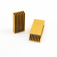 Mini dissipateur thermique en aluminium extrudé Intel Fin 6000 Series QB288 pour serveur 2U, personnalisé avec services de cintrage/soudage