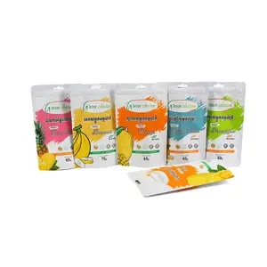 Groothandel Custom Logo Plastic Snack Mango Banaan Gedroogd Fruit Pakket Droge Voedsel Verpakking