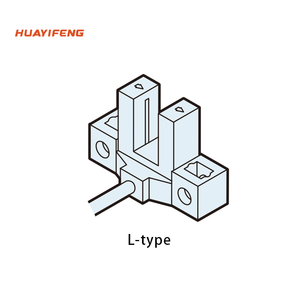 Huayifeng DC5 ~ 24V L <span class=keywords><strong>forme</strong></span> 5mm distance de détection 4 fils NPN PNP creux capteur photoélectrique niveau de protection IP50 - Product Image 5