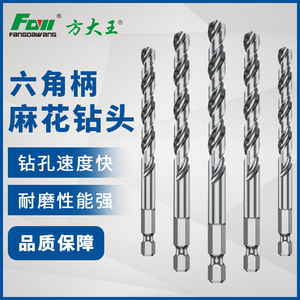 Fangdawang Twist Drill Bit Hexagonal Shank Metal Drilling Silver Finish - Product Image 5