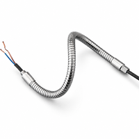 Support de lampe de bureau LED universel personnalisé en acier/fer/acier inoxydable, tube flexible col de cygne, cylindrique, pliable librement