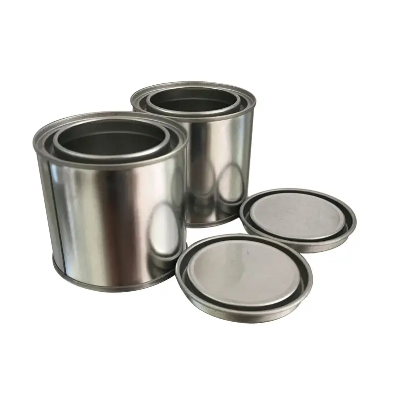 8oz 250ml round candle metal tin can