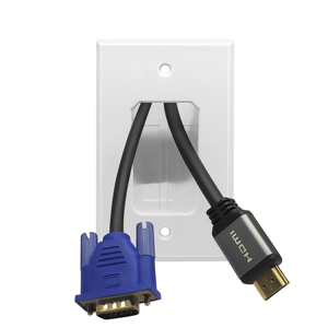 Caja Eléctrica Empotrada a Través <span class=keywords><strong>de</strong></span> <span class=keywords><strong>Pared</strong></span>, <span class=keywords><strong>de</strong></span> Plástico, para Cables Grandes, Uso Interior, Disyuntores <span class=keywords><strong>de</strong></span> Bajo Voltaje 12V, para TV <span class=keywords><strong>y</strong></span> <span class=keywords><strong>VGA</strong></span> - Product Image 2