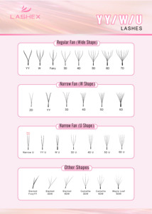 Extensions de <span class=keywords><strong>cils</strong></span> en <span class=keywords><strong>soie</strong></span> synthétique naturelle Private Label Double Classic U YY Lash 2D 3D 4D 5D 6DU - Product Image 6